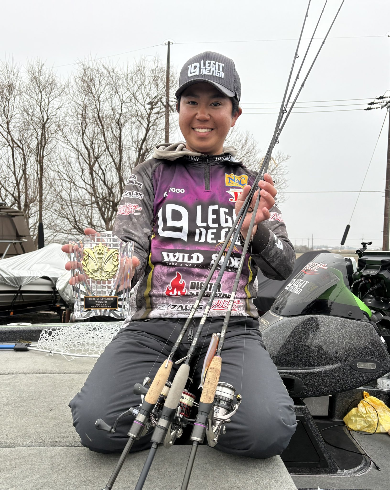 プロスタッフ余吾航希、M.B.F.T.年間優勝！ | LEGIT DESIGN